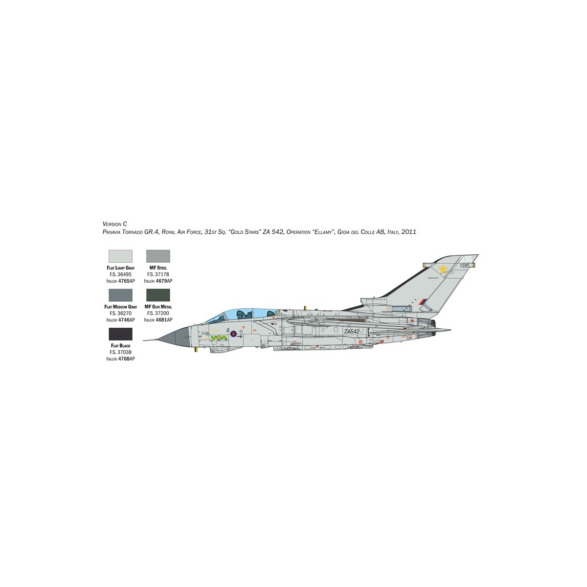 Tornado GR.4 1/32 Italeri Italeri I2513 - 6 Tornado GR.4 1/32 Italeri Italeri I2513 - 6