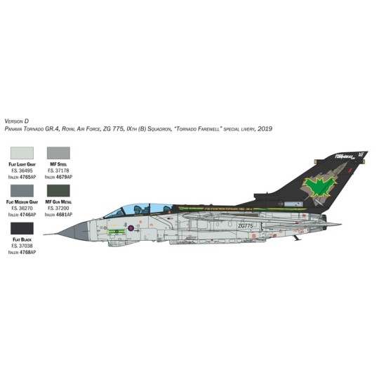 I2513-Tornado GR.4 1/32 Italeri - I2513