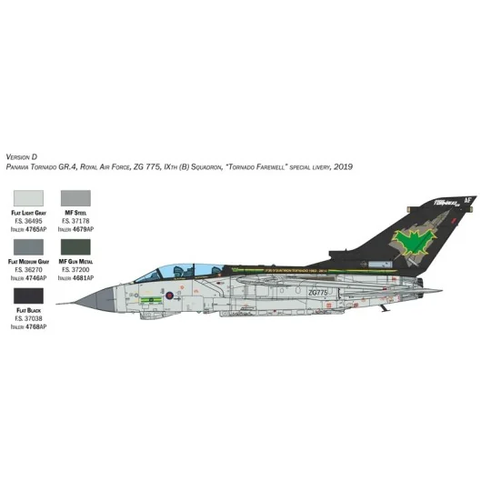 I2513-Tornado GR.4 1/32 Italeri - I2513