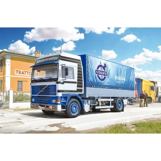 Volvo FH16 bâché avec hayon 1/24 Italeri Italeri I3945 - 1 I3945-Volvo FH16 bâché avec hayon 1/24 Italeri - I3945