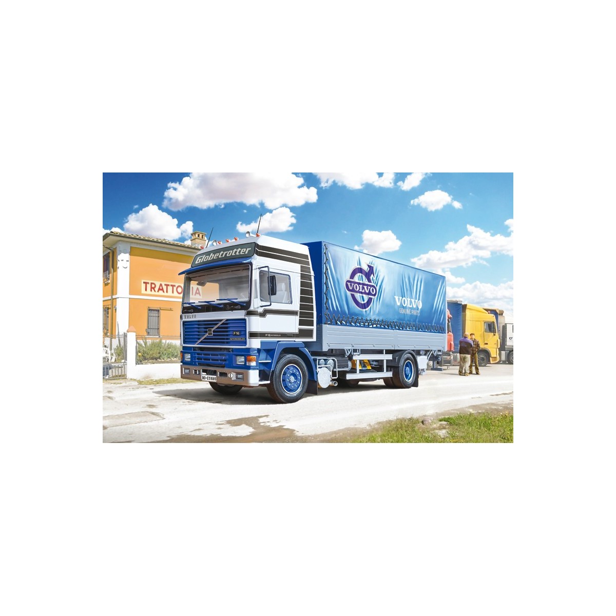 Volvo FH16 bâché avec hayon 1/24 Italeri Italeri I3945 - 1