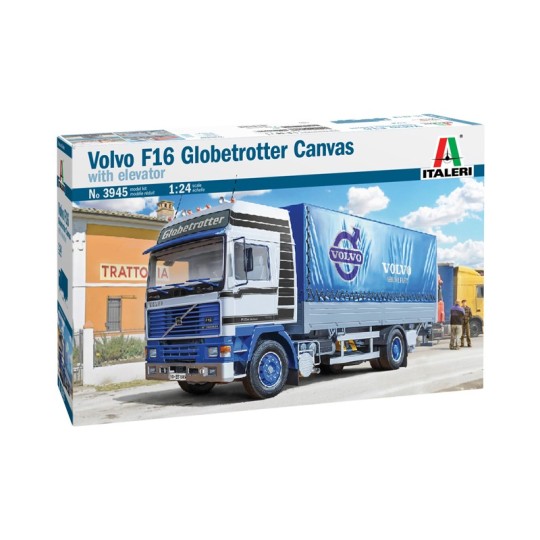 I3945-Volvo FH16 cloaked with 1/24 Italeri tailgate