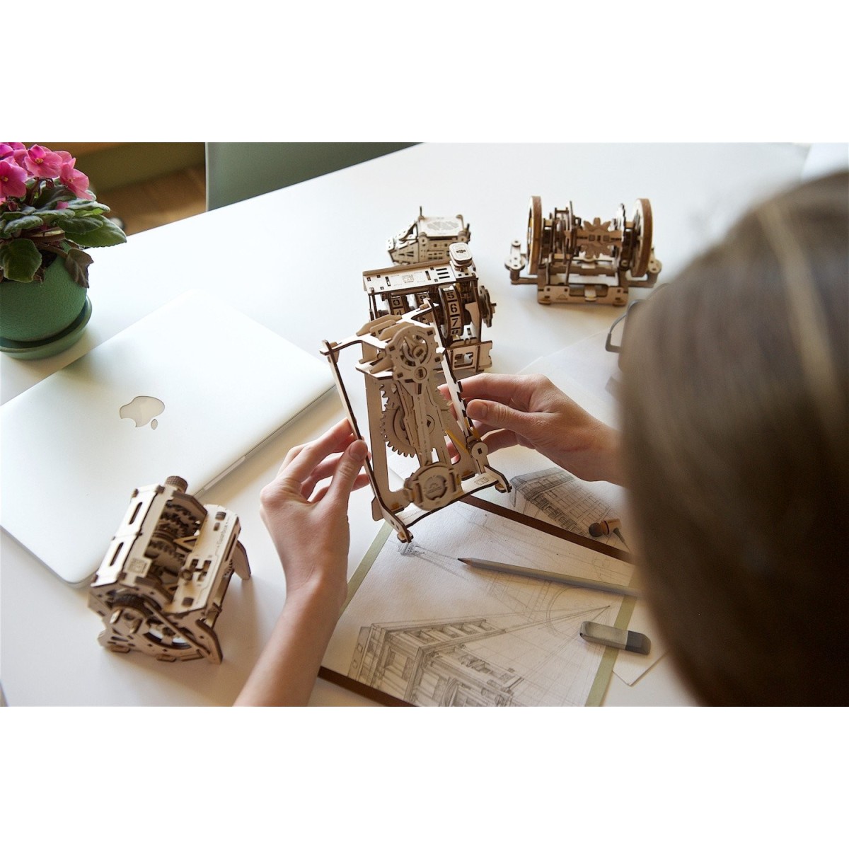 Pendule - STEM Puzzle 3D bois UGEARS UGEARS UG-70133 - 6