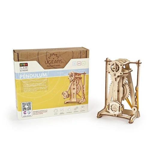 UG-70133-Pendule - STEM Puzzle 3D wood UGEARS - UG-70133