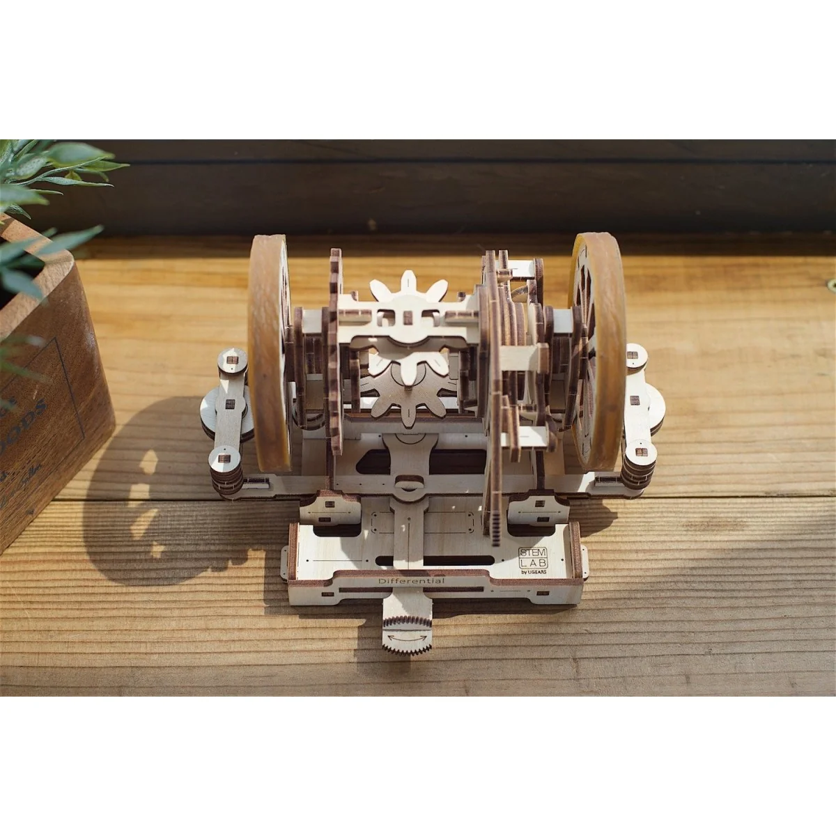Différentiel - STEM Puzzle 3D bois UGEARS UGEARS UG-70132 - 4 Différentiel - STEM Puzzle 3D bois UGEARS UGEARS UG-70132 - 4