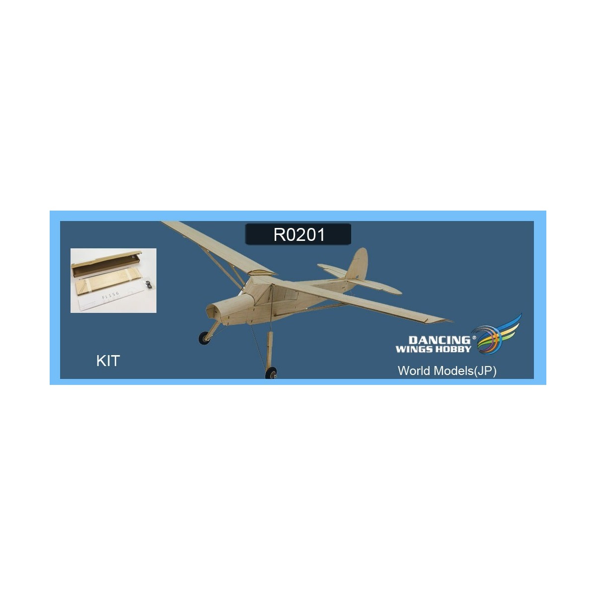 Fiesler Storch Fi156 0.77m R02 Kit balsa DW Hobby DW Hobby - Dancing Wings Hobby R0201 - 10