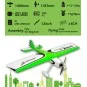 Stick-14 3D 1.40m T14 Kit ARF balsa DW Hobby DW Hobby - Dancing Wings Hobby TCG1401 - 15 TCG1401-Stick-14 3D 1.40m T14 Kit ARF balsa DW Hobby - TCG1401