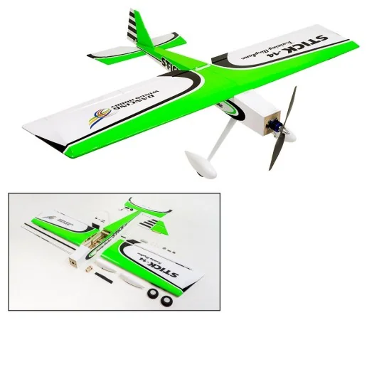 Stick-14 3D 1.40m T14 Kit ARF balsa DW Hobby DW Hobby - Dancing Wings Hobby TCG1401 - 2 TCG1401-Stick-14 3D 1.40m T14 Kit ARF balsa DW Hobby - TCG1401