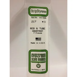 Assorted round and Tube Ref: 217 - Evergreen - S1370217