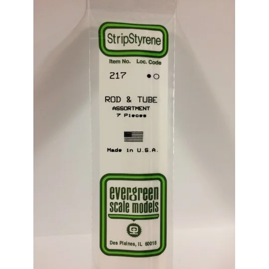 S1370217-Round and Tube Assortment Ref: 217 - Evergreen - S1370217