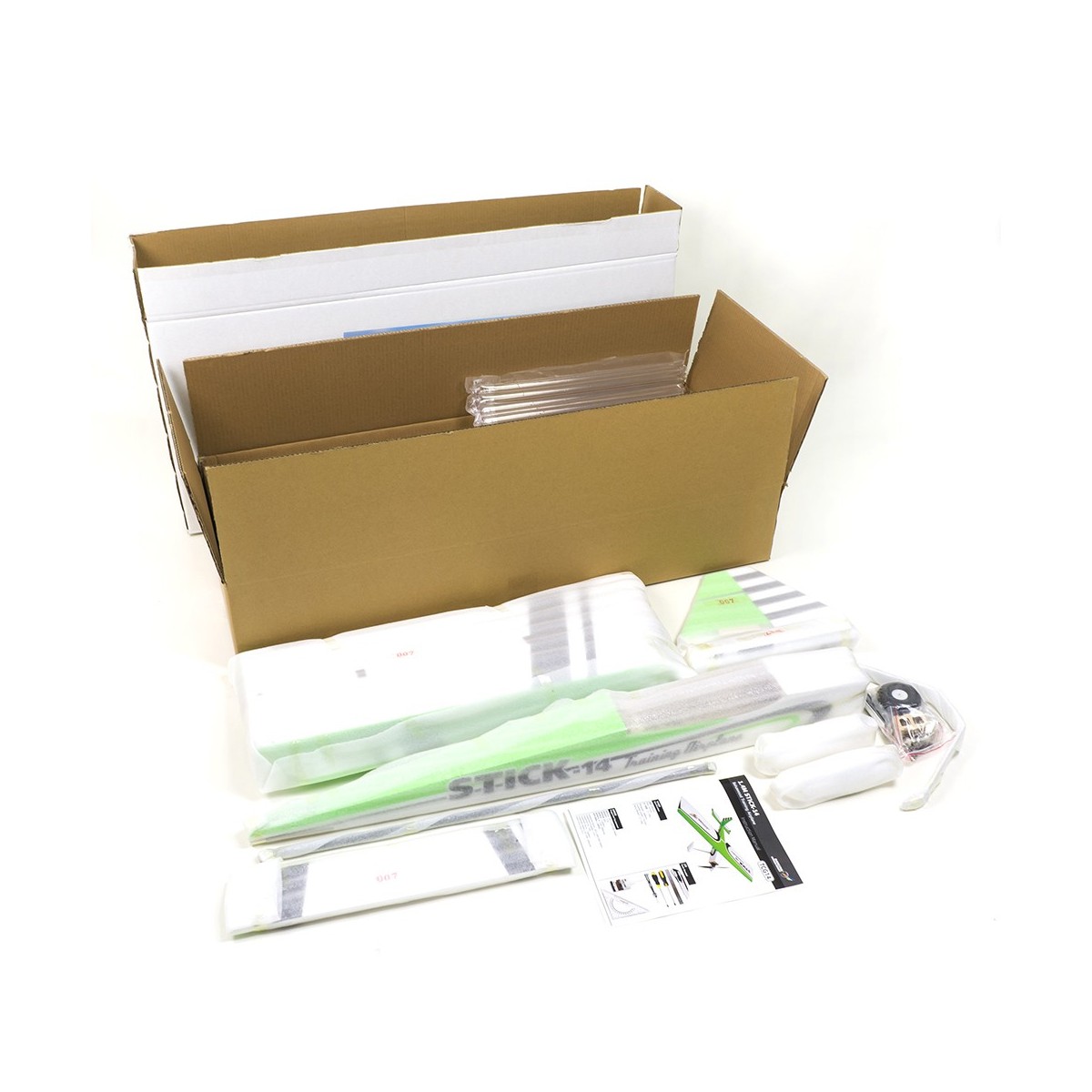 Stick-14 3D 1.40m T14 Kit ARF PNP balsa DW Hobby DW Hobby - Dancing Wings Hobby TCG1404 - 8