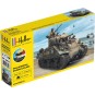 HEL-56894-Sherman "Division Leclerc" M4A2 1/72 Heller + colle et peintures