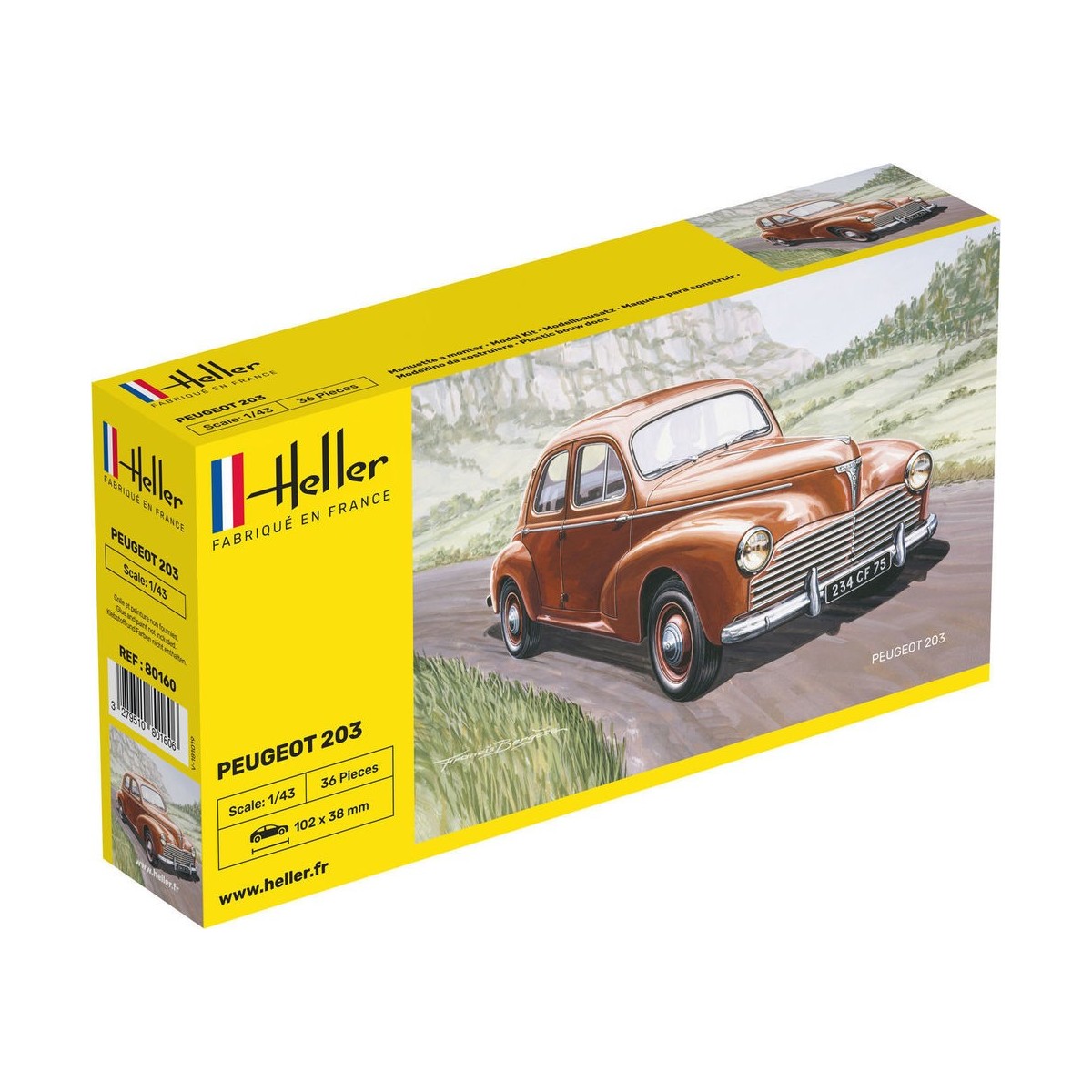 Peugeot 203 1/43 Heller Heller HEL-80160 - 1