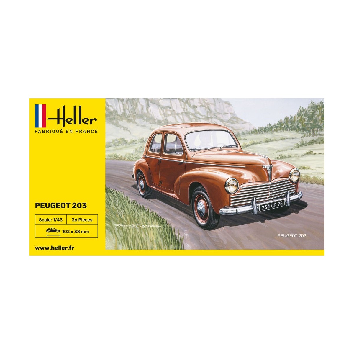 Peugeot 203 1/43 Heller Heller HEL-80160 - 2