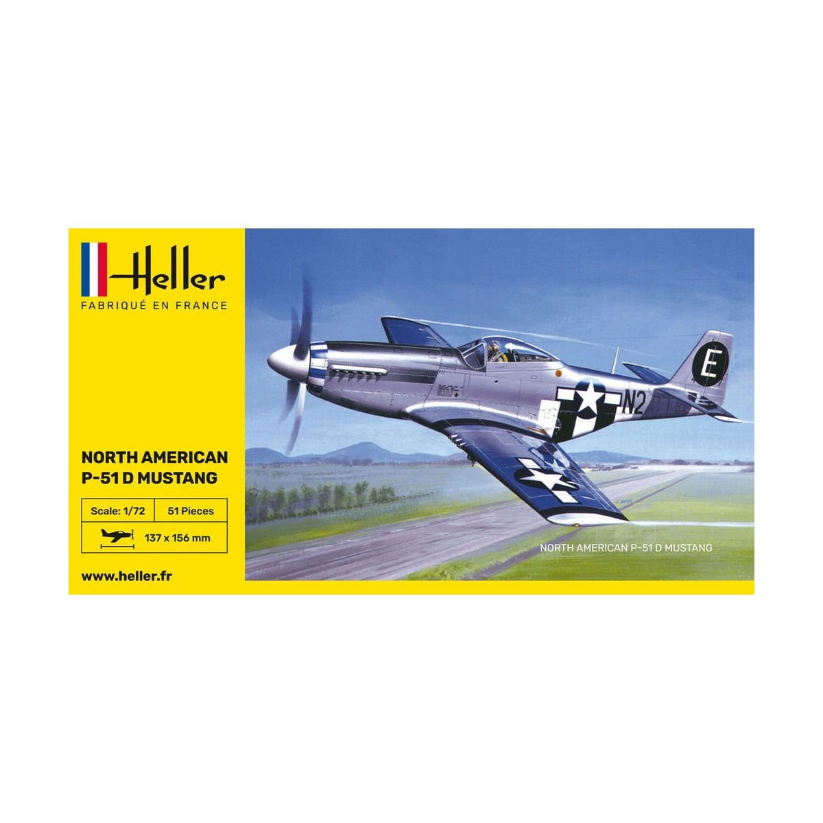 P-51 Mustang 1:72 Heller Heller HEL-80268 - 2