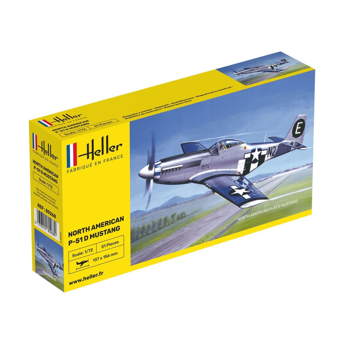 P-51 Mustang 1/72 Heller Heller HEL-80268 - 1