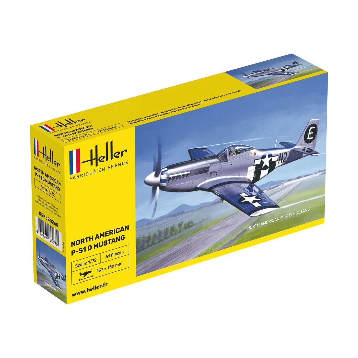 P-51 Mustang 1:72 Heller Heller HEL-80268 - 1