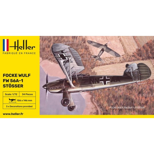 HEL-80238-Focke Wulf Stosser 1/72 Heller