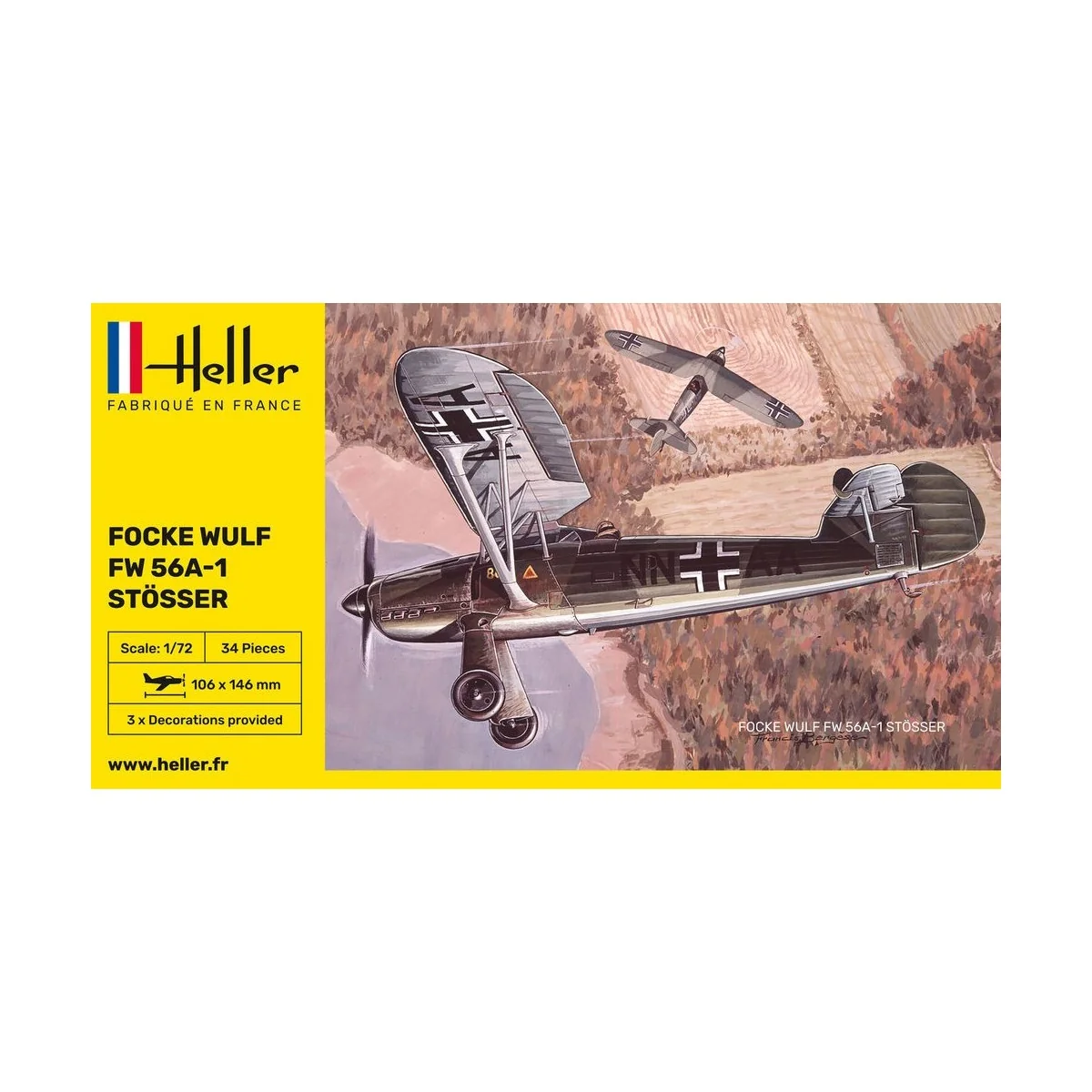 Focke Wulf Stosser 1:72 Heller Heller 80238 - 2 Focke Wulf Stosser 1:72 Heller Heller 80238 - 2