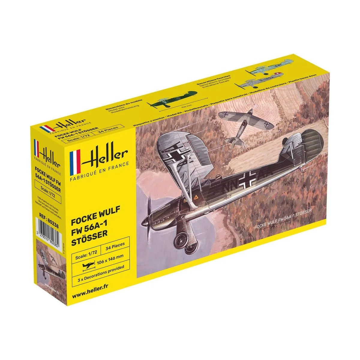 Focke Wulf Stosser 1:72 Heller Heller 80238 - 1 Focke Wulf Stosser 1:72 Heller Heller 80238 - 1