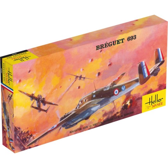 HEL-80392-BREGUET 693/2 "Heller Musée" 1/72 Heller