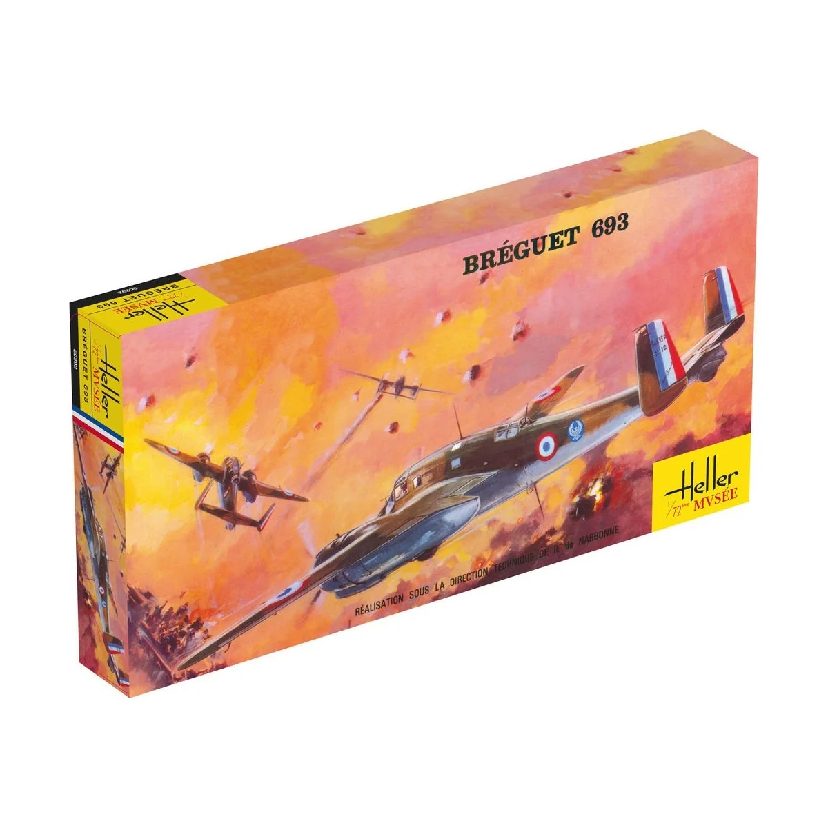 BREGUET 693/2 "Heller Museum" 1:72 Heller Heller 80392 - 1 BREGUET 693/2 "Heller Museum" 1:72 Heller Heller 80392 - 1