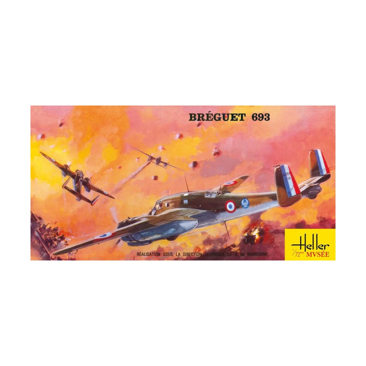 BREGUET 693/2 "Heller Museum" 1:72 Heller Heller 80392 - 2 BREGUET 693/2 "Heller Museum" 1:72 Heller Heller 80392 - 2