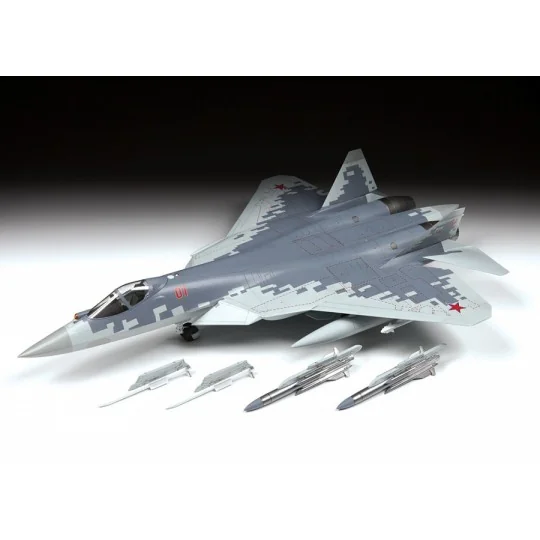 Z4824-Sukhoi SU-57 Felon 1:48 Zvezda - Z4824