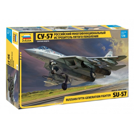 Z4824-Sukhoi SU-57 Felon 1:48 Zvezda