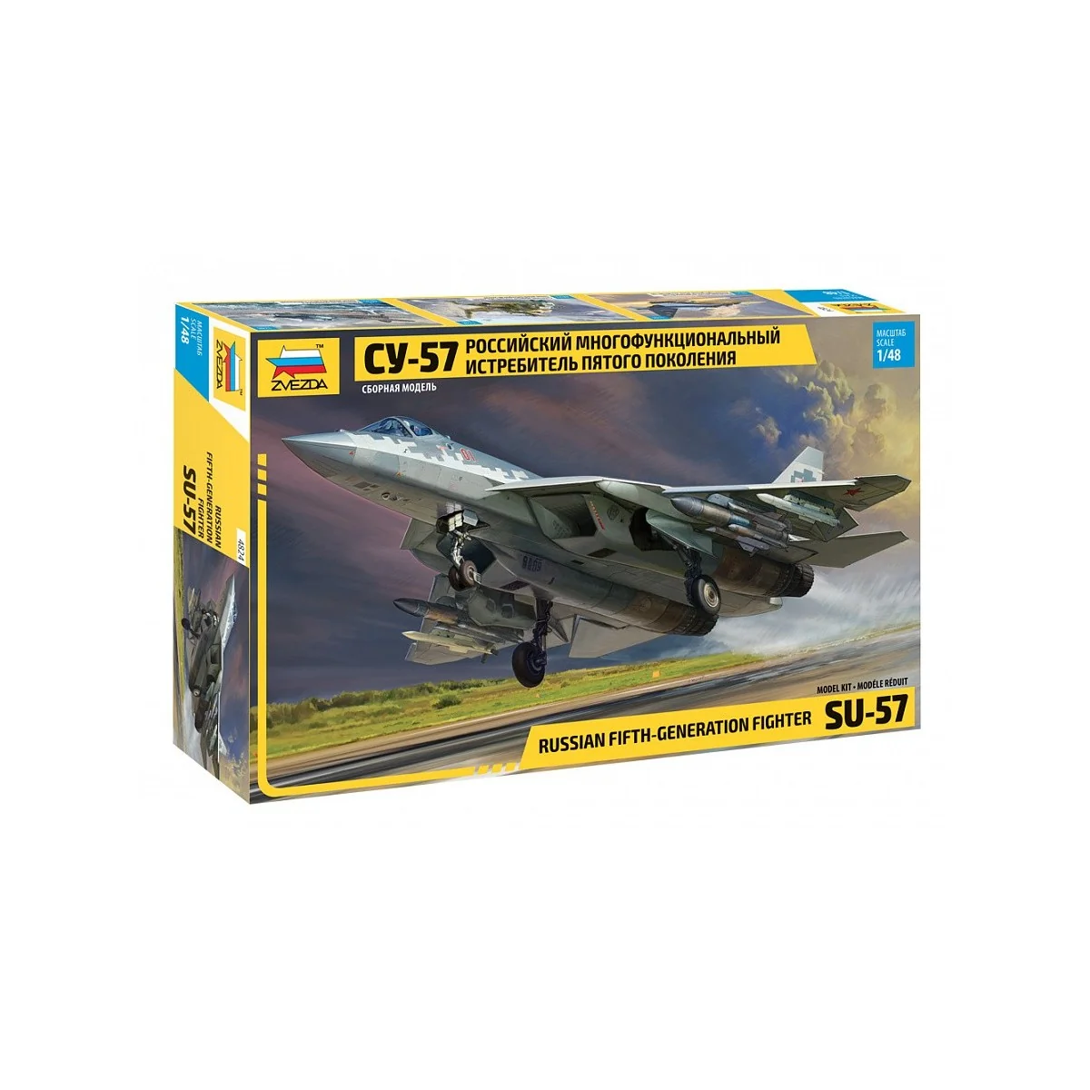 Sukhoi SU-57 Felon 1:48 Zvezda Zvezda Z4824 - 1