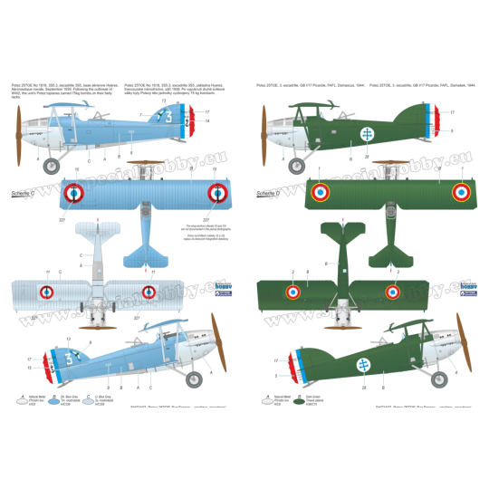 SH72407-Potez 25TOE 1/72 Special Hobby