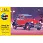 Citroen 2CV Charleston 1/24 Heller + colle et peintures Heller HEL-56766 - 2 HEL-56766-Citroen 2CV Charleston 1/24 Heller + colle et peintures - HEL-56766