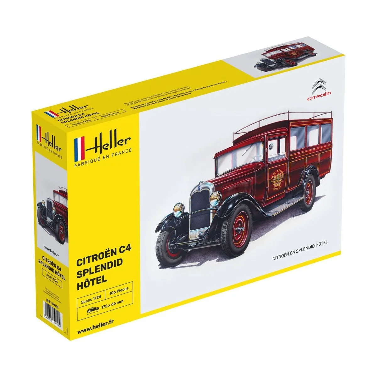 Citroen C4 Splendid Hotel 1/24 Heller Heller 80713 - 1