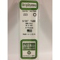 S1370223-Round tube 2.4x350mm Ref: 223 - Evergreen - S1370223