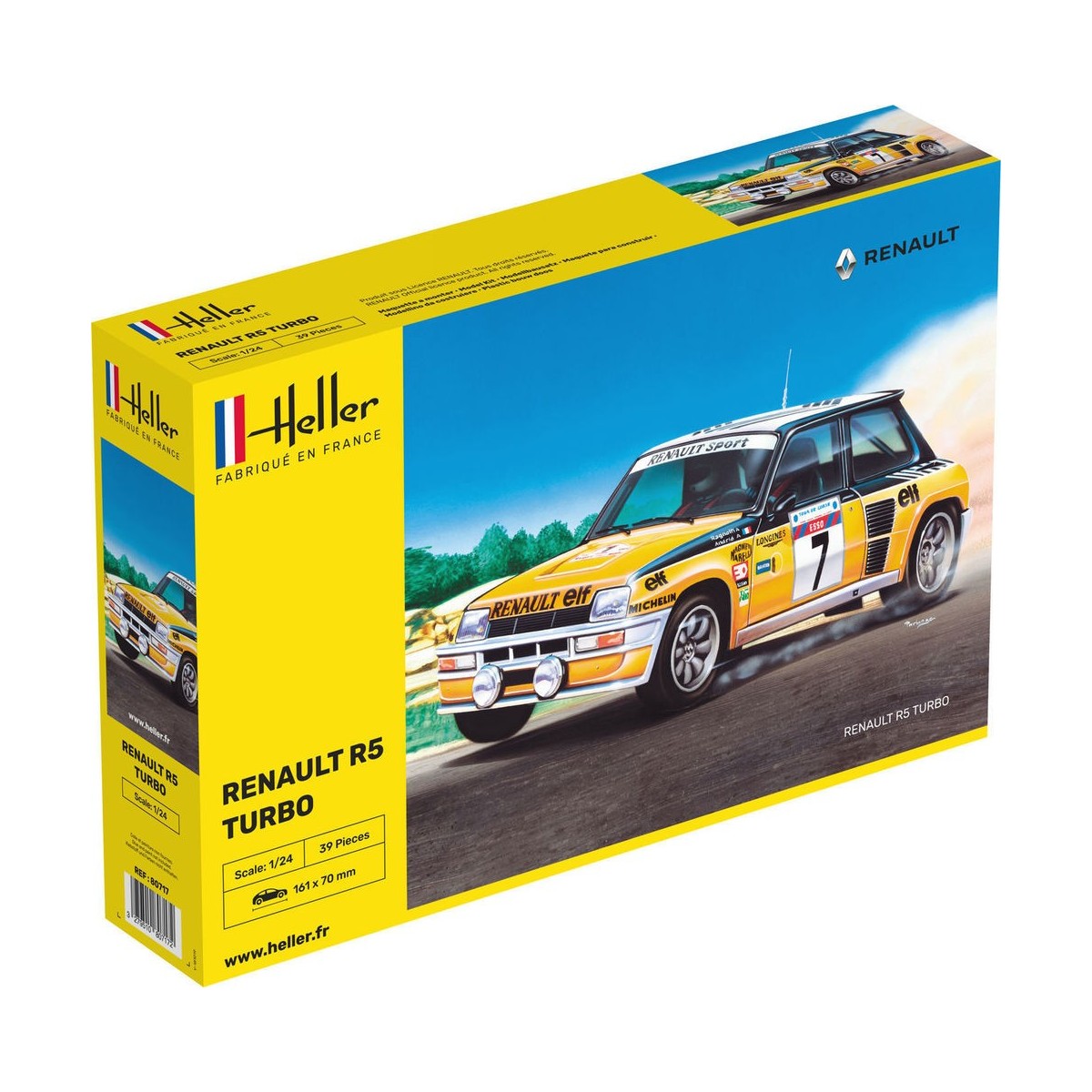 Renault R5 Turbo 1/24 Heller Heller 80717 - 1