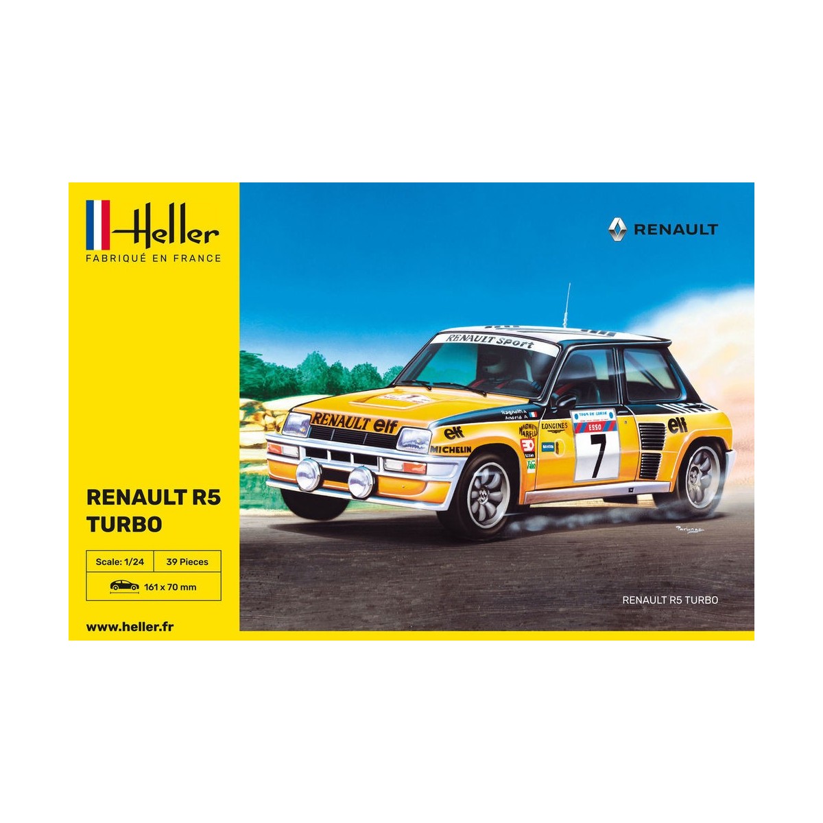 Renault R5 Turbo 1/24 Heller Heller 80717 - 2