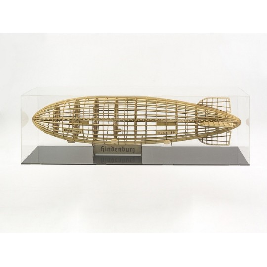 VS33-Zepplin LZ-129 HINDENBURG - VITRINE 1/408 DW Hobby wood laser cutting - VS33