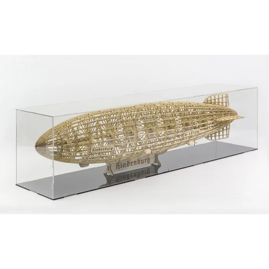Zepplin LZ-129 HINDENBURG - VITRINE 1/408 DW Hobby wood laser cutting DW Hobby - Dancing Wings Hobby VS33 - 1 VS33-Zepplin LZ-129 HINDENBURG - VITRINE 1/408 DW Hobby wood laser cutting - VS33