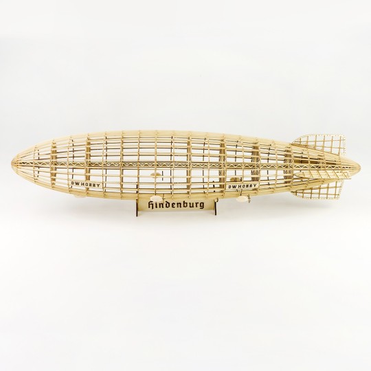 VS33-Zepplin LZ-129 HINDENBURG - VITRINE 1/408 DW Hobby wood laser cutting