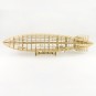 VS33-Zepplin LZ-129 HINDENBURG - VITRINE 1/408 DW Hobby wood laser cutting