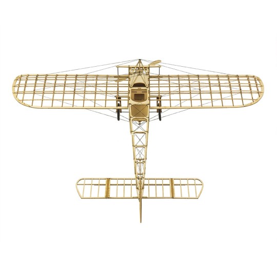 VX14-Bleriot XI 1/23 découpe laser bois, modèle statique DW Hobby
