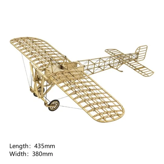 Bleriot XI 1/23 wood laser cutting, static model DW Hobby DW Hobby - Dancing Wings Hobby VX14 - 1 VX14-Bleriot XI 1/23 wood laser cutting, static model DW Hobby - VX14
