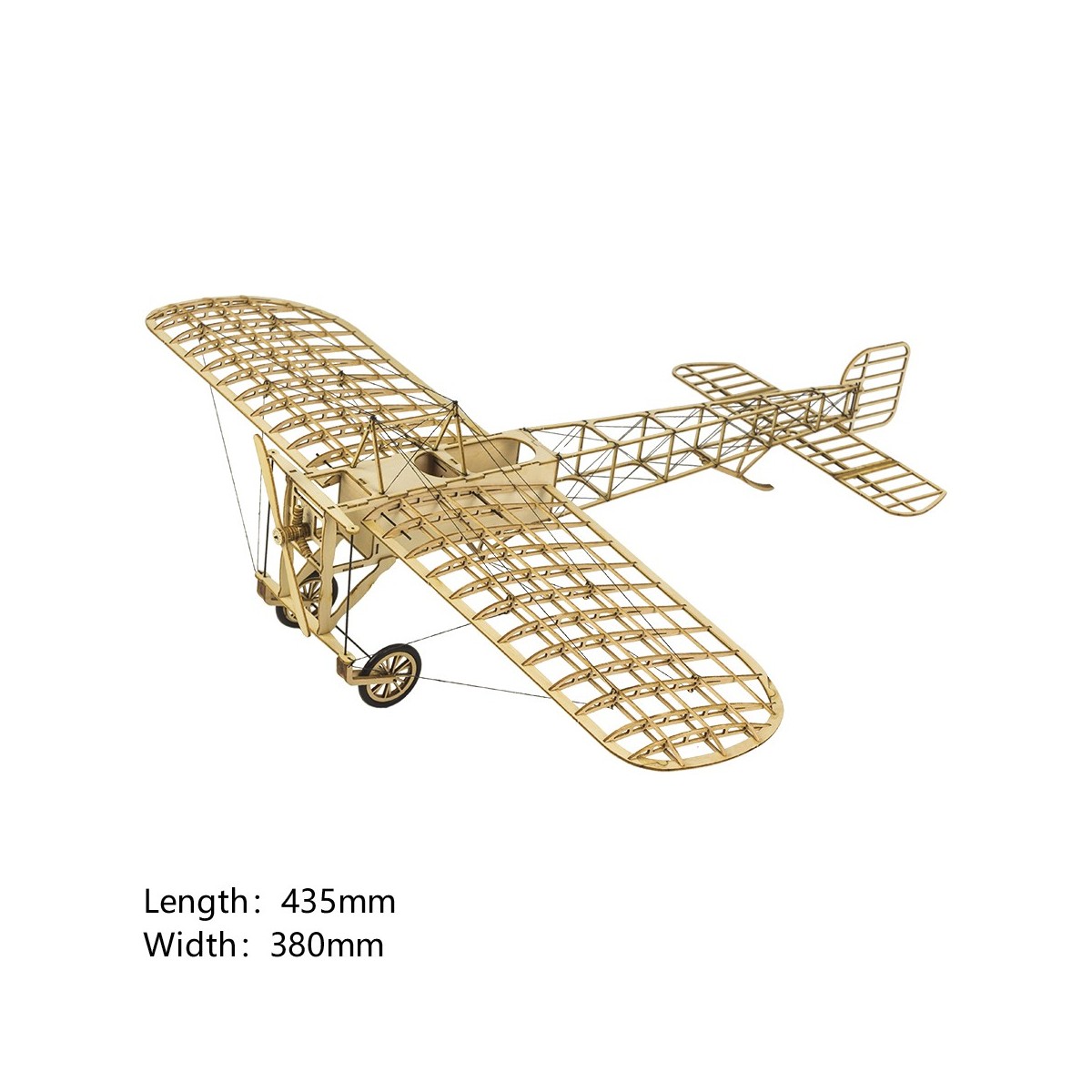 Bleriot XI 1/23 wood laser cutting, static model DW Hobby DW Hobby - Dancing Wings Hobby VX14 - 1