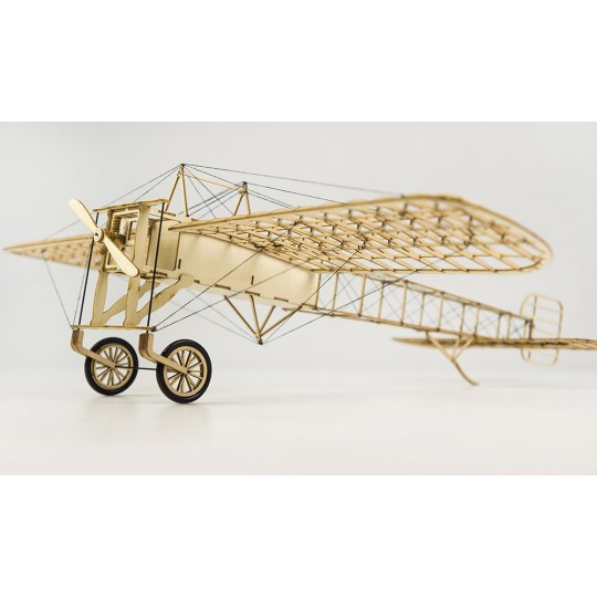 VX14-Bleriot XI 1/23 wood laser cutting, static model DW Hobby