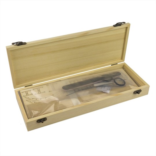 VX14-Bleriot XI 1/23 découpe laser bois, modèle statique DW Hobby