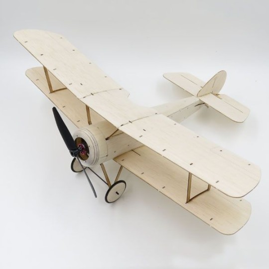 K0604-Mini Sopwith Pup Biplan 378mm Kit PNP découpe laser balsa DW Hobby
