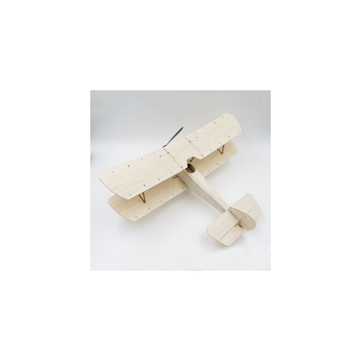 Mini Sopwith Pup Biplan 378mm Kit PNP laser cutting balsa DW Hobby DW Hobby - Dancing Wings Hobby K0604 - 3