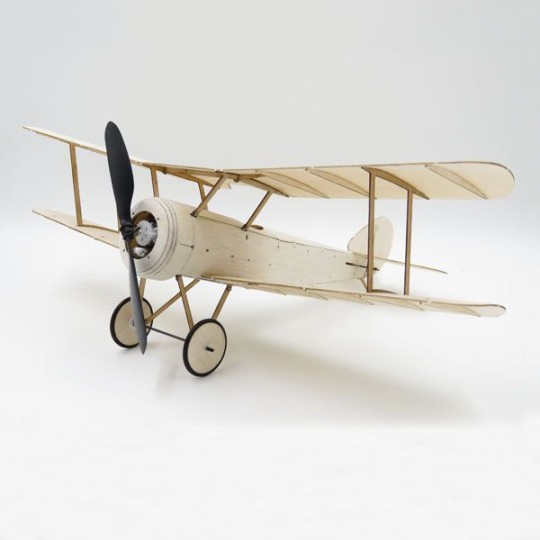 K0604-Mini Sopwith Pup Biplan 378mm Kit PNP laser cutting balsa DW Hobby