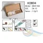 K0604-Mini Sopwith Pup Biplan 378mm Kit PNP laser cutting balsa DW Hobby - K0604
