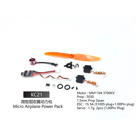 K0604-Mini Sopwith Pup Biplan 378mm Kit PNP découpe laser balsa DW Hobby - K0604